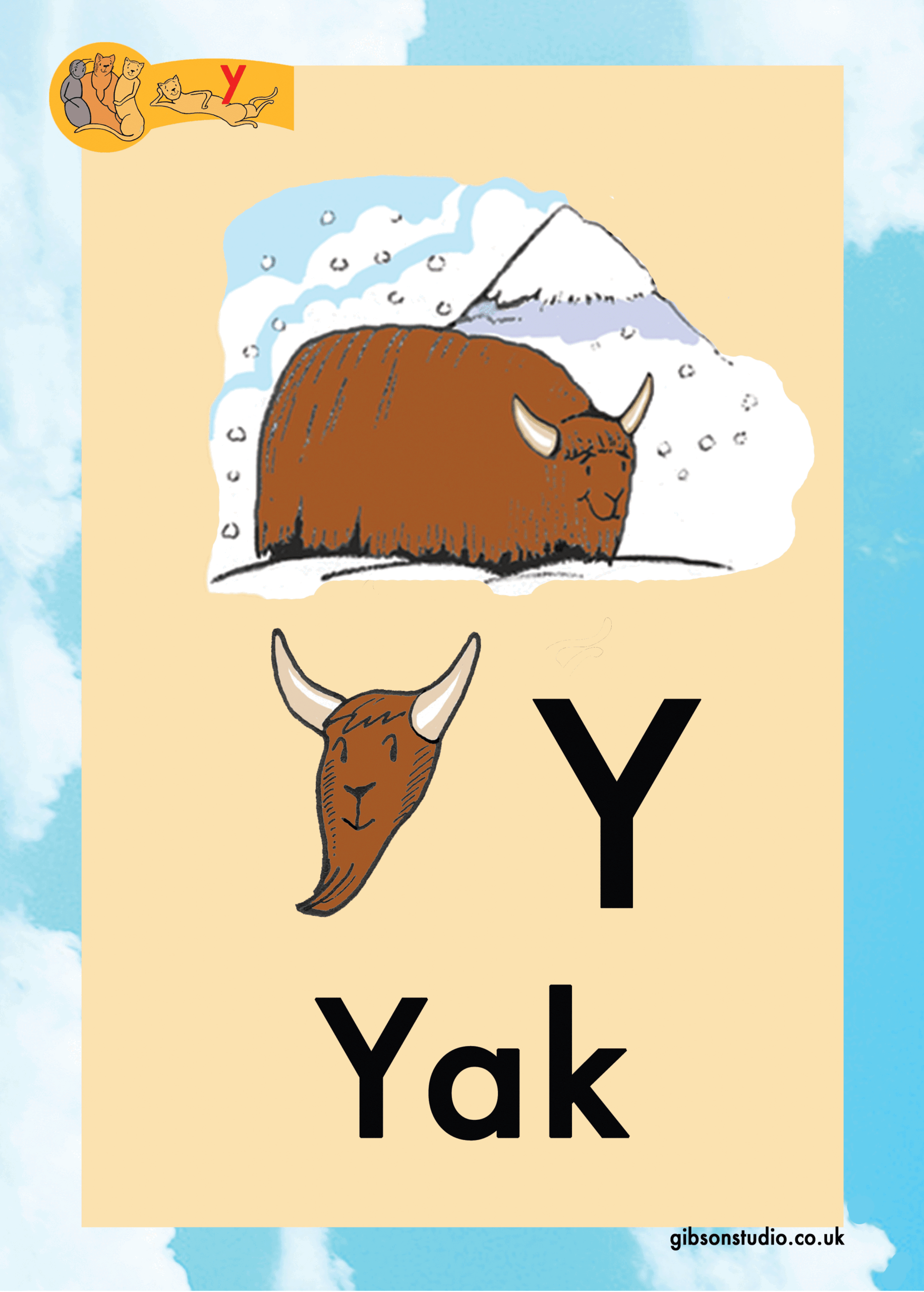 The picture changes to a letter. The first letter of the pictures phonetic word.
