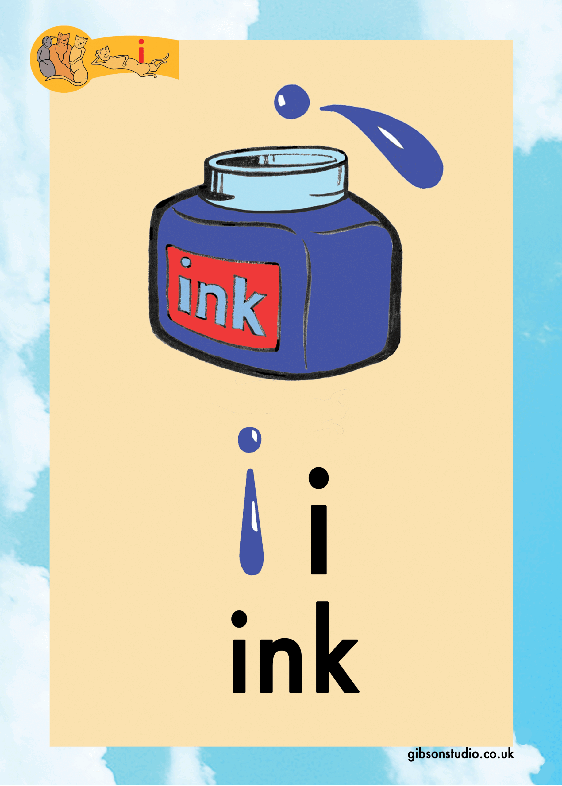 The picture changes to a letter. The first letter of the pictures phonetic word.